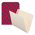 Smead Recycled Manila End Tab Fastener Folders, 0.75" Expansion, 2 Fasteners, Letter Size, Manila Exterior, 50/Box (34160)