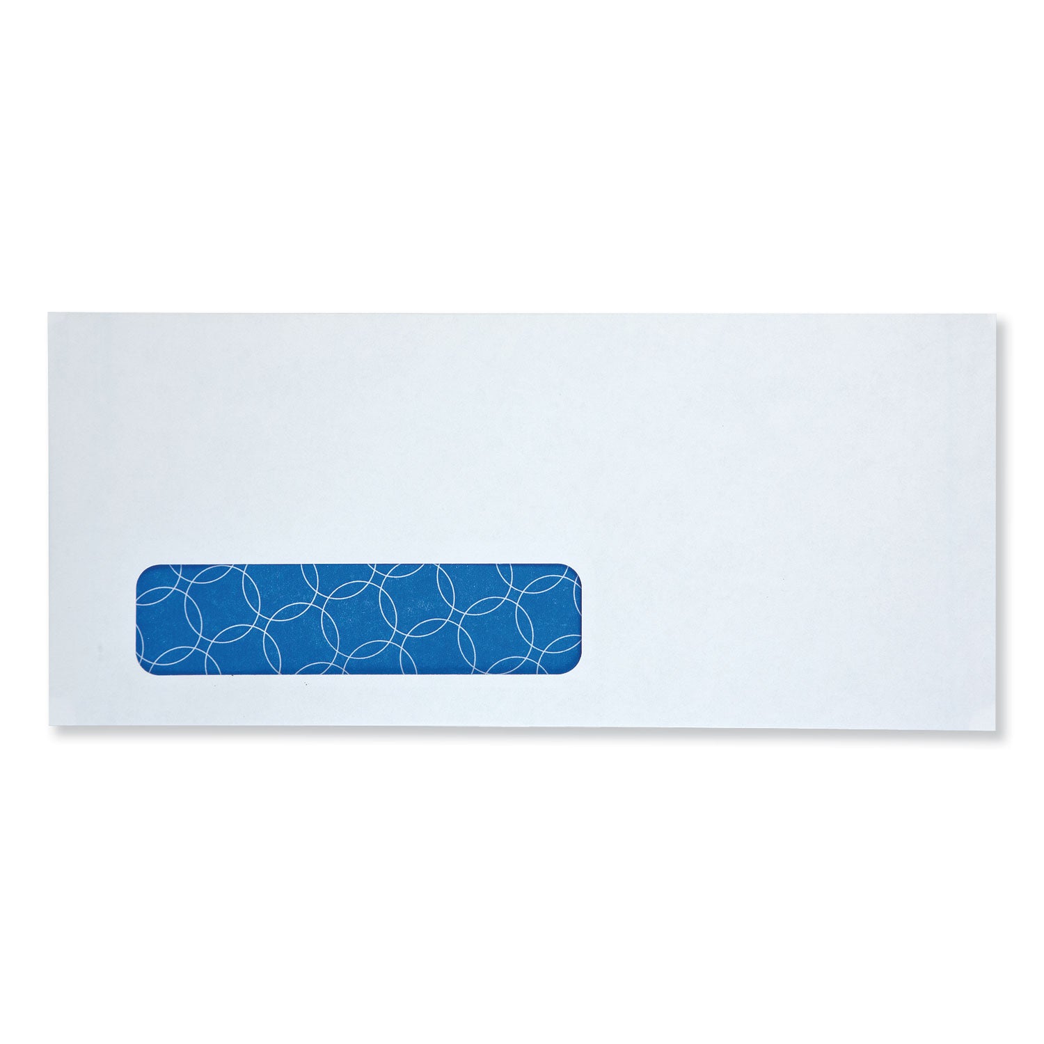 Quality Park Security Envelope, Address Window, #10, Commercial Flap, Redi-Strip Adhesive Closure, 4.13 x 9.5, White, 500/Box (90119)