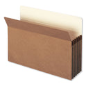 Smead Redrope Drop Front File Pockets, 5.25" Expansion, Legal Size, Redrope, 50/Box (74810)