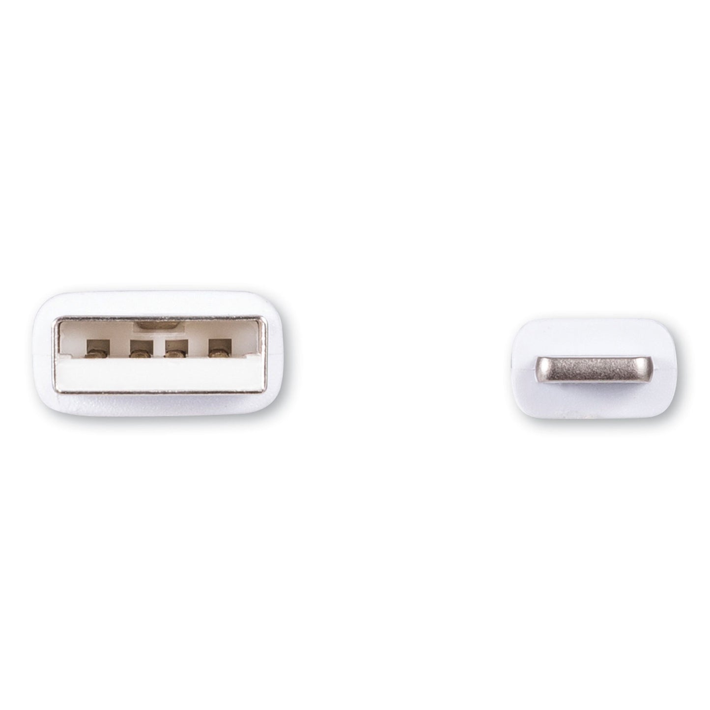 Innovera USB Apple Lightning Cable, 3 ft, White (30018)