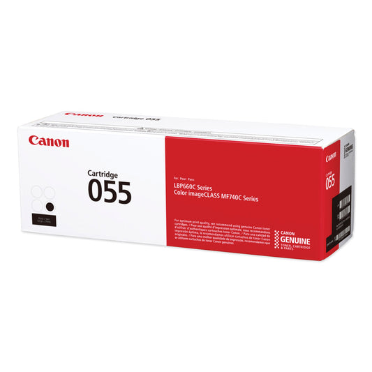 Canon 3016C001 (055) Toner, 2,300 Page-Yield, Black