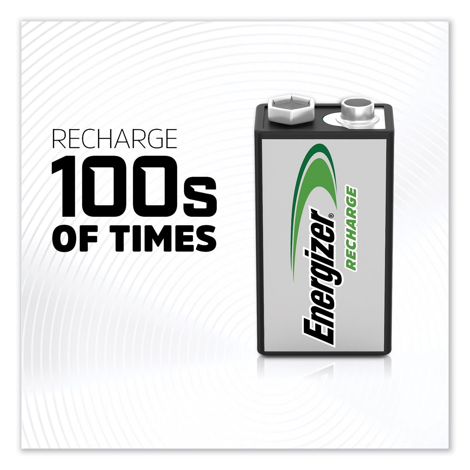 Energizer NiMH Rechargeable 9V Batteries (NH22NBP)