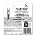 Energizer NiMH Rechargeable C Batteries, 1.2 V, 2/Pack (NH35BP2)