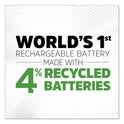 Energizer NiMH Rechargeable AA Batteries, 1.2 V, 8/Pack (NH15BP8)