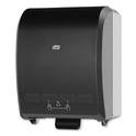 Tork Mechanical Hand Towel Roll Dispenser, H80 System, 12.32 x 9.32 x 15.95, Black (772828)