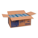 Tork Industrial Paper Wiper, 4-Ply, 12.8 x 16.4, Unscented, Blue, 90/Pack, 5 Packs/Carton (440278)