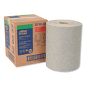 Tork Industrial Cleaning Cloths, 1-Ply, 12.6 x 10, Gray, 500 Wipes/Roll (520337)