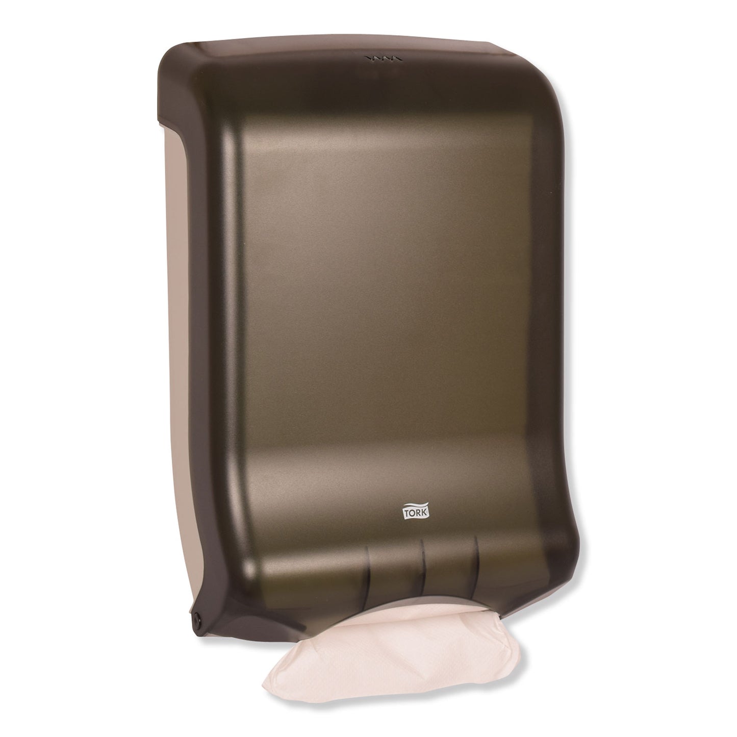 Tork Folded Towel Dispenser, 11.75 x 6.25 x 18, Smoke (73TR)