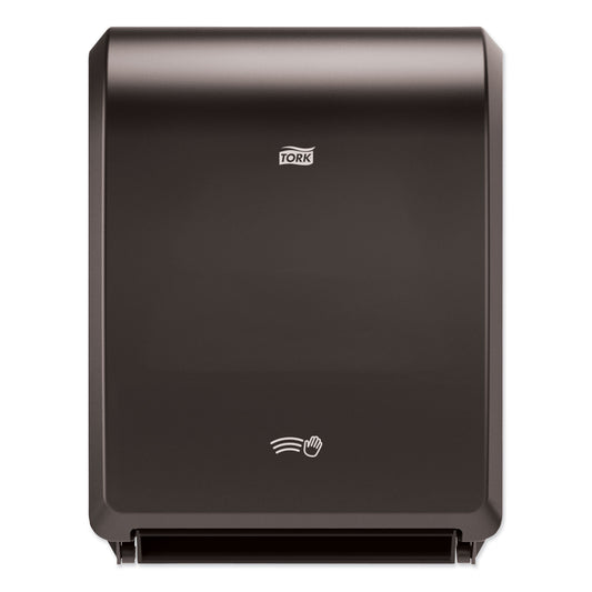 Tork Electronic Hand Towel Roll Dispenser, 7.5" Roll, 12.32 x 9.32 x 15.95, Black (771728)