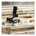 Duck MAX Packaging Tape with Pistol Grip Dispenser, 3" Core, 1.88" x 54.6 yds, Crystal Clear (284984)
