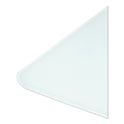U Brands Cubicle Glass Dry Erase Board, 20 x 16, White Surface (3689U0001)