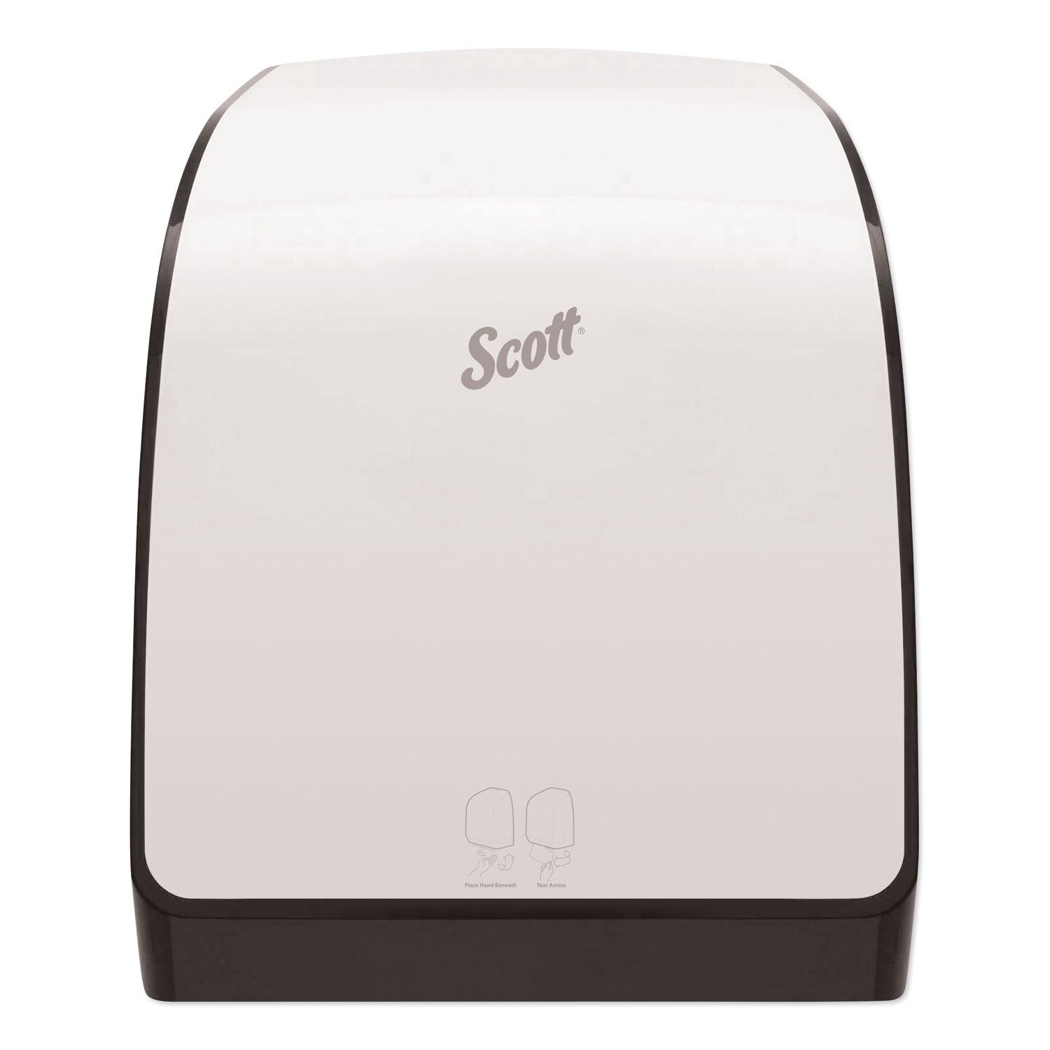 Pro Electronic Hard Roll Towel Dispenser, 12.66 X 9.18 X 16.44, White