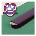 Smead Four-Section Pressboard Top Tab Classification Folders, Four SafeSHIELD Fasteners, 1 Divider, Letter Size, Green, 10/Box (13733)