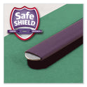Smead Six-Section Pressboard Top Tab Classification Folders, Six SafeSHIELD Fasteners, 2 Dividers, Legal Size, Green, 10/Box (19033)