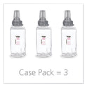 GOJO Clear and Mild Foam Handwash Refill, For ADX-12 Dispenser, Fragrance-Free, 1,250 mL, 3/Carton (881103)
