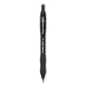 Paper Mate Profile Gel Pen, Retractable, Bold 1 mm, Black Ink, Translucent Black Barrel, Dozen (2095465)