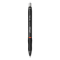 Sharpie S-Gel High-Performance Gel Pen, Retractable, Fine 0.5 mm, Red Ink, Black Barrel, Dozen (2096166)