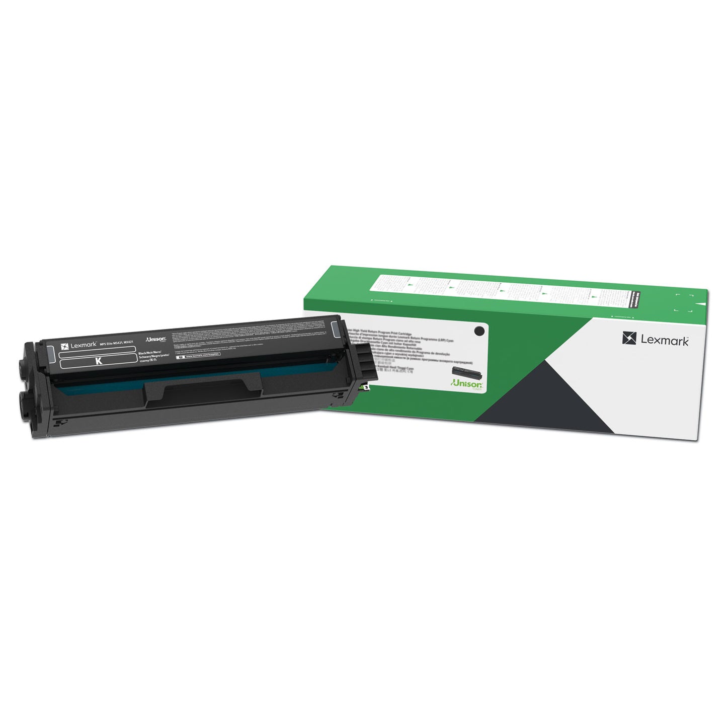 Lexmark 20N1HK0 Return Program High-Yield Toner, 4,500 Page-Yield, Black
