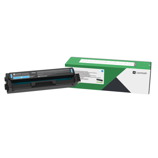 Lexmark C3210C0 Return Program Toner, 1,500 Page-Yield, Cyan