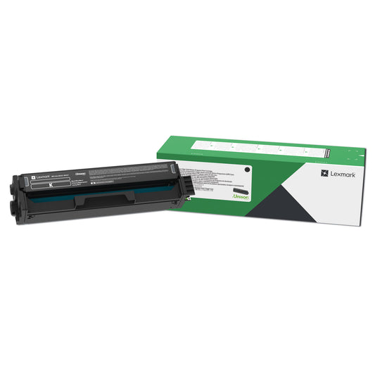 Lexmark C3210K0 Return Program Toner, 1,500 Page-Yield, Black