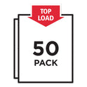 Avery Top-Load Poly Sheet Protector, Super Heavy Gauge, Letter, Diamond Clear, 50/Box (74130)