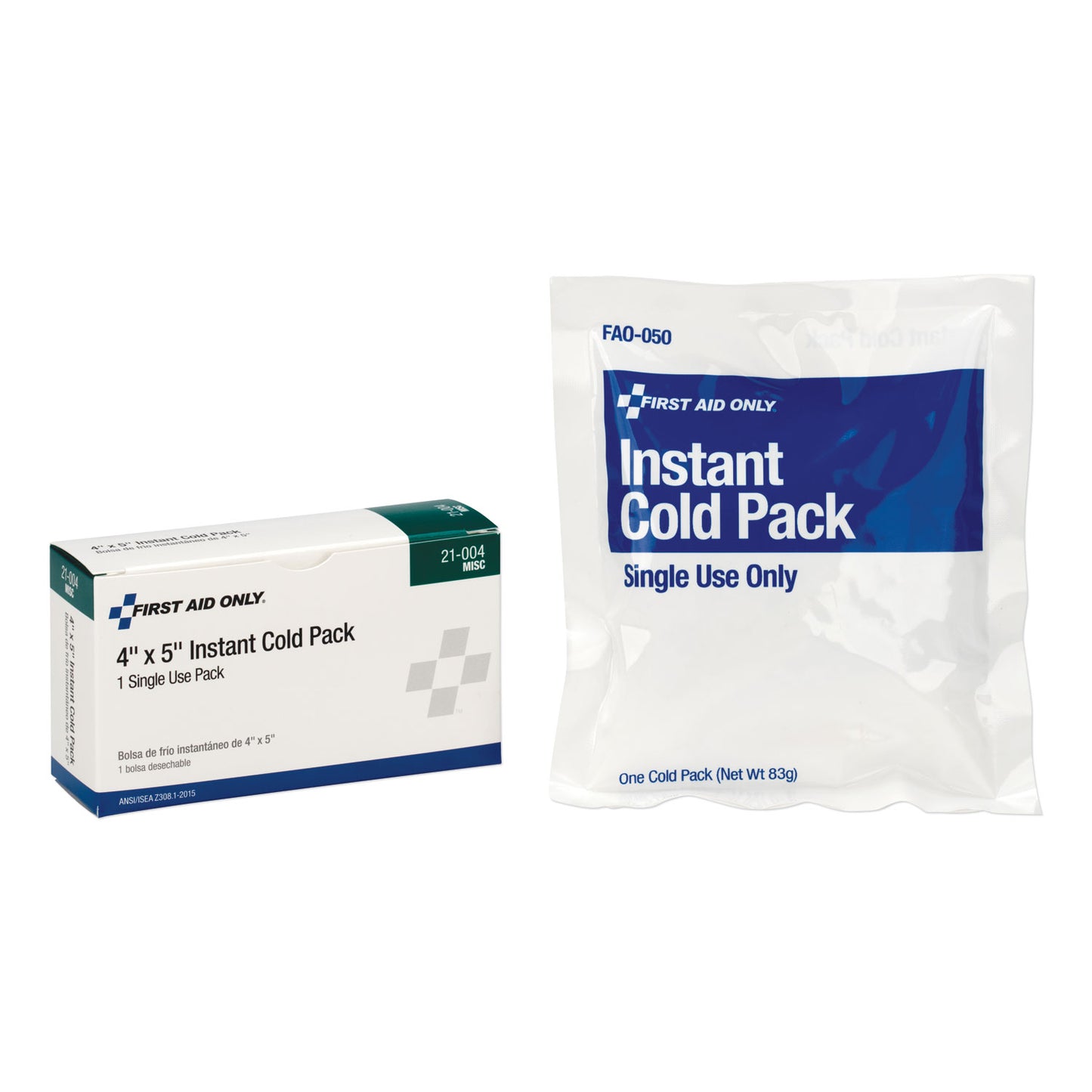 First Aid Only Cold Pack, 1.25 x 2.13 (21004)