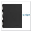 Cambridge Wirebound Guided Meeting Notes Notebook, 1-Subject, Meeting-Minutes/Notes Format, Dark Gray Cover, (80) 11 x 8.25 Sheets (06132)