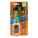 Gorilla Super Glue Gel, 0.53 oz, Dries Clear, 4/Carton (7807301CT)