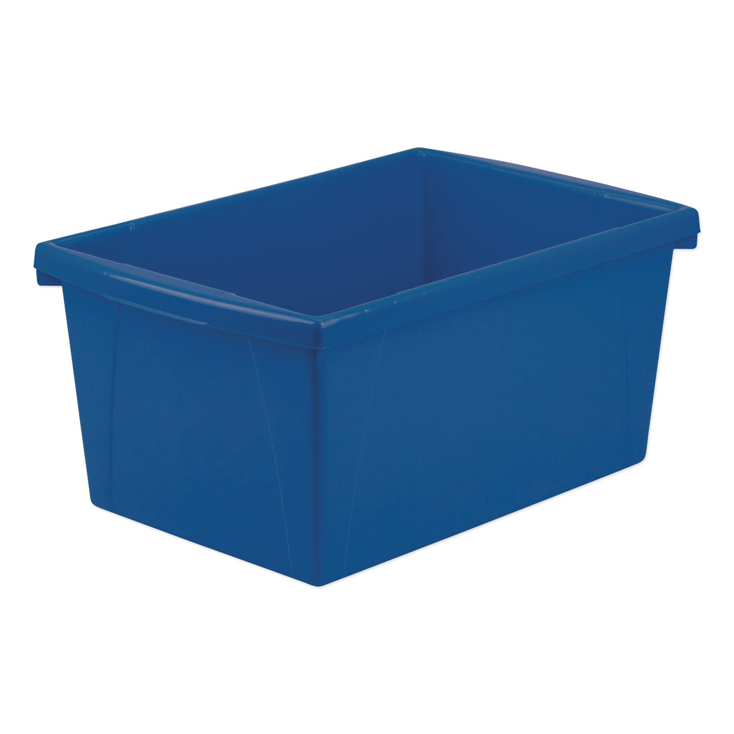 Storex Storage Bins, 5.5 gal, 10.63 x 15.63 x 8, Randomly Assorted Colors (61515U06C)