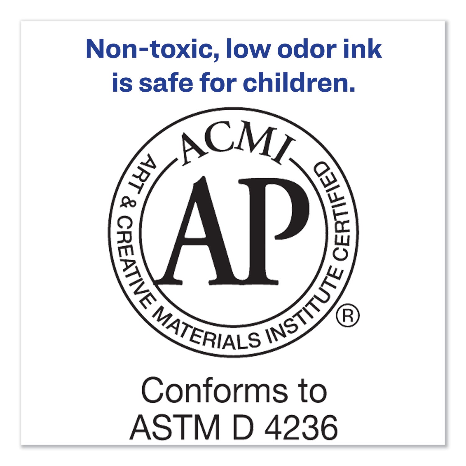 Avery MARKS A LOT Extra-Large Desk-Style Permanent Marker, Extra-Broad Chisel Tip, Red (24147)