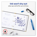 Avery MARKS A LOT Large Desk-Style Permanent Marker, Broad Chisel Tip, Blue, Dozen (8886) (08886)