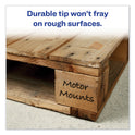 Avery MARKS A LOT Regular Desk-Style Permanent Marker, Broad Chisel Tip, Assorted Colors, 4/Set (7905) (07905)