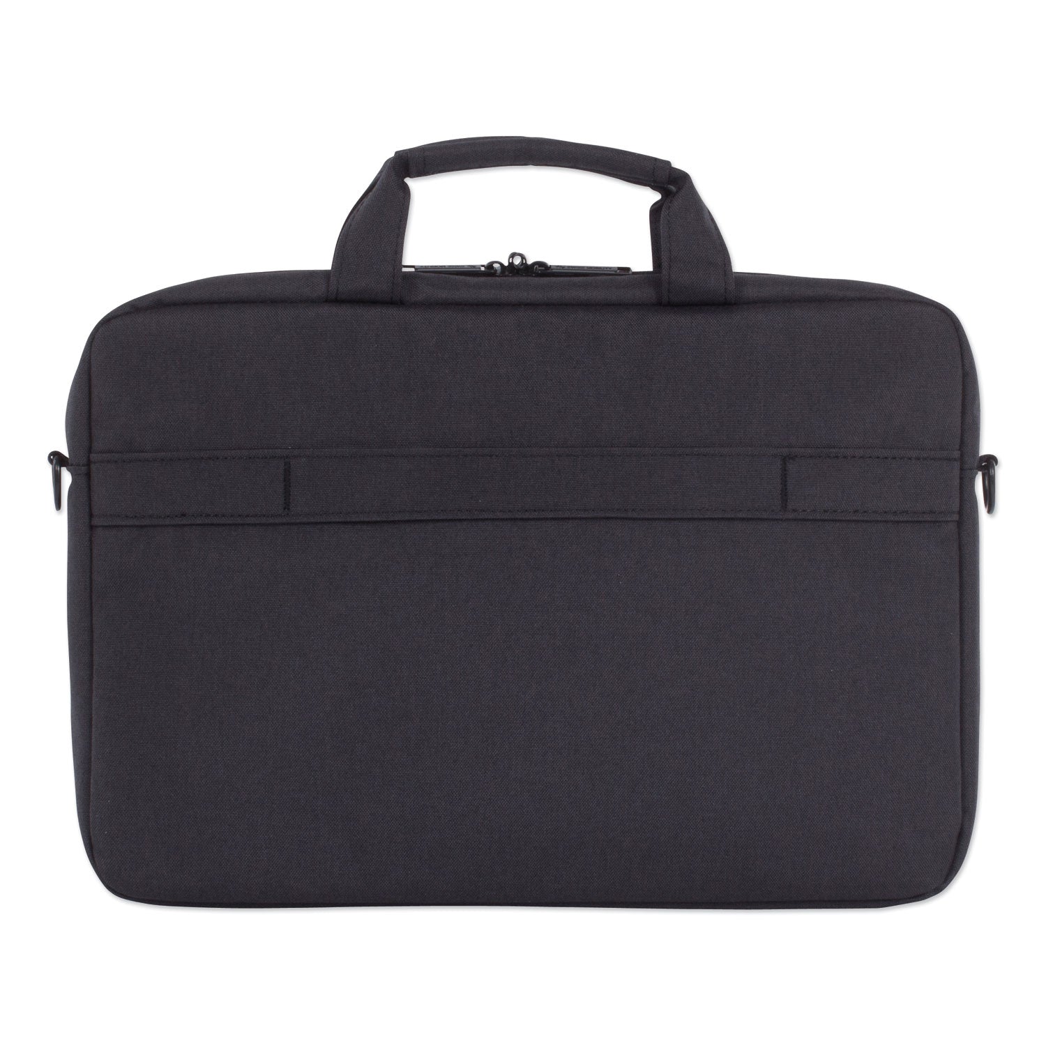 Swiss Mobility Cadence Slim Briefcase, Fits Devices Up to 15.6", Polyester, 3.5 x 3.5 x 16, Charcoal (EXB1010SMCH)