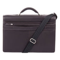 Swiss Mobility Milestone Briefcase, Fits Devices Up to 15.6", Leather, 5 x 5 x 12, Brown (49545802SM)