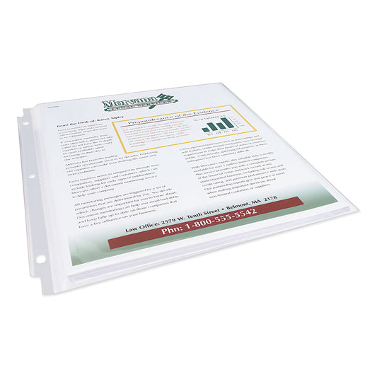 Avery Multi-Page Top-Load Sheet Protectors, Heavy Gauge, Letter, Clear, 25/Pack (74171)