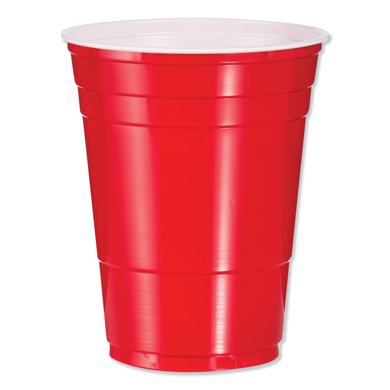 Dart SOLO Party Plastic Cold Drink Cups, 16 oz, Red, 50/Pack (P16RPK)