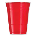 Dart SOLO Party Plastic Cold Drink Cups, 16 oz, Red, 50/Pack (P16RPK)