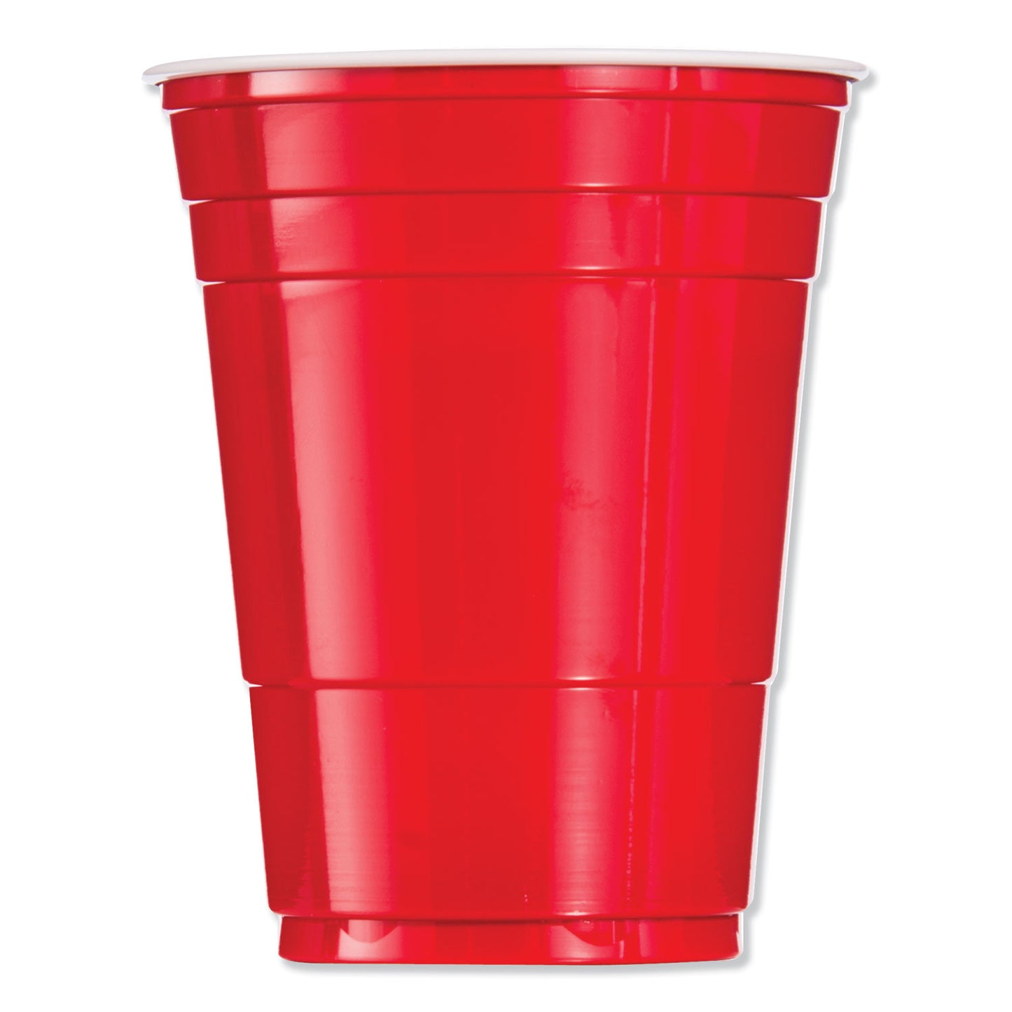 Dart SOLO Party Plastic Cold Drink Cups, 16 oz, Red, 50/Pack (P16RPK)