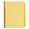 Avery Preprinted Laminated Tab Dividers with Gold Reinforced Binding Edge, 31-Tab, 1 to 31, 11 x 8.5, Buff, 1 Set (11308)