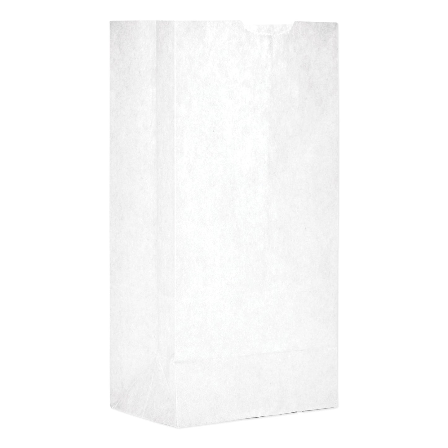 General Grocery Paper Bags, #4 Size, 5" x 3.33" x 9.75", White, 500/Bundle (GW4500)