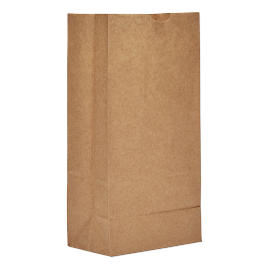 General Grocery Paper Bags, #8 Size, 6.13" x 4.17" x 12.44", Natural, 500/Bundle (GK8500)