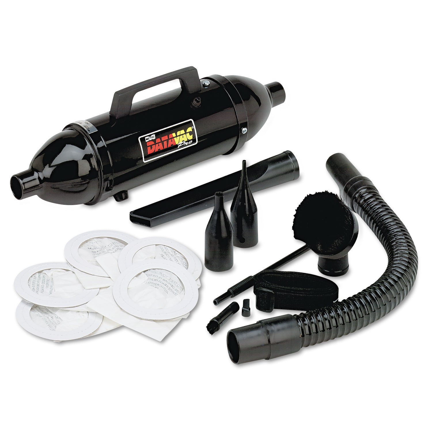 DataVac Handheld Steel Vacuum/Blower, 0.5 hp, Black (MDV1BA)
