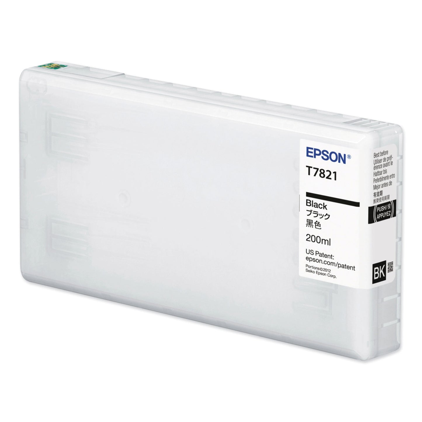 Epson T782100 (T782) UltraChrome D6-S Ink, Black