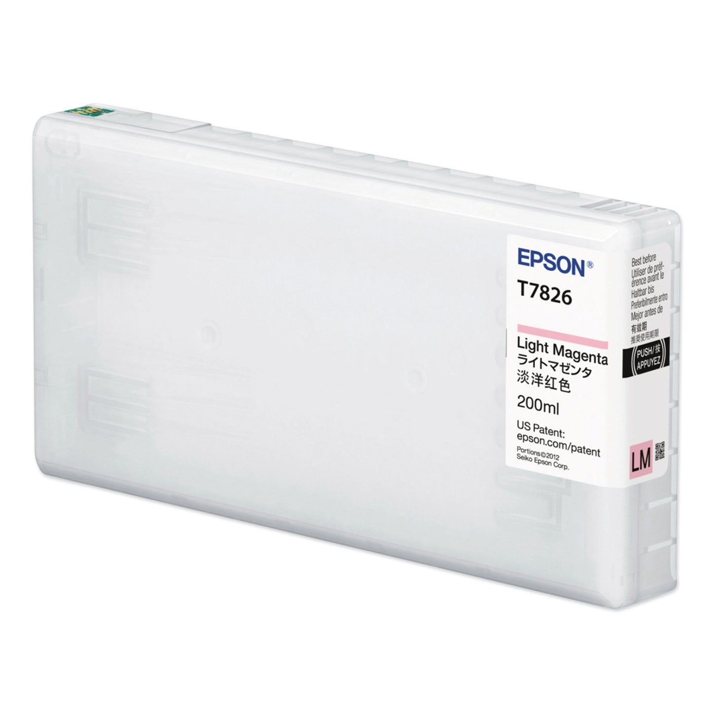 Epson T782600 (T782) UltraChrome D6-S Ink, Light Magenta