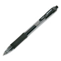 AbilityOne 7520016473133, SKILCRAFT Gel Pen, Retractable, Medium 0.7 mm, Black Ink, Clear/Black Barrel, Dozen