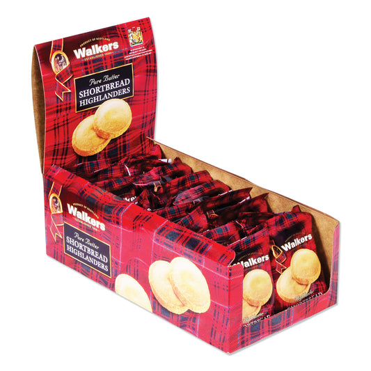 Walkers Shortbread Highlanders, 1.4 oz, 18/Box (WKR01176)