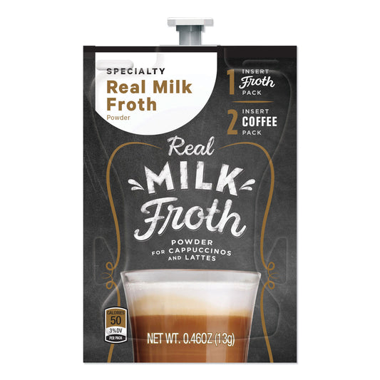 Alterra FLAVIA Real Milk Froth Freshpacks, 0.46 oz Packet, 72 Packets/Carton (MDR12475)