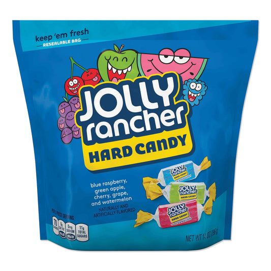 Jolly Rancher Original Hard Candy, Assorted, Individually Wrapped, 14 oz (HEC55686)