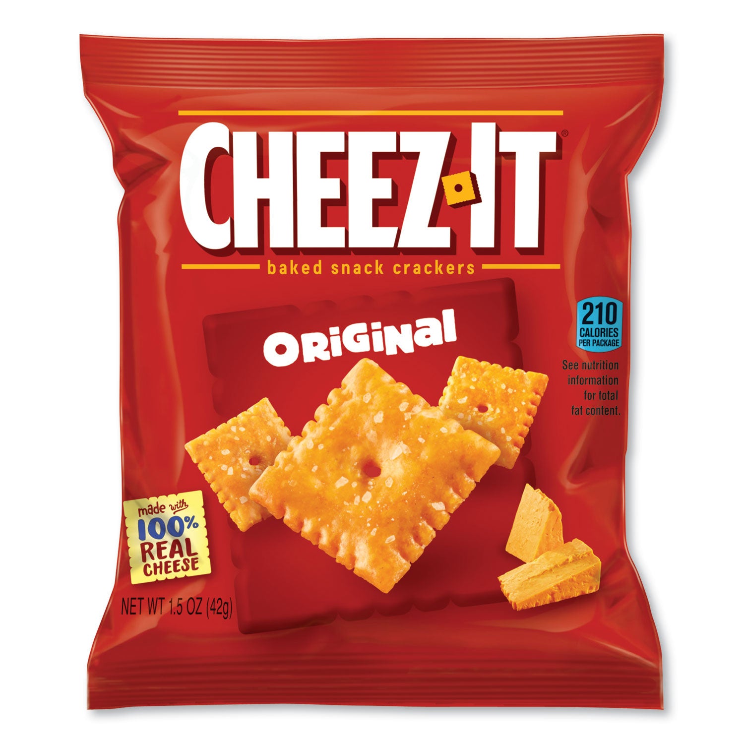 Sunshine Cheez-It Crackers, Orginal, 1.5 oz, 8/Box (12234)