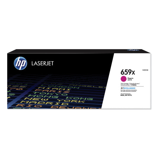 HP 659X, (W2013X) High-Yield Magenta Original LaserJet Toner Cartridge